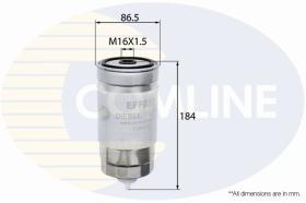 COMLINE EFF037 - FILTRO COMBUSTIBLE COMLINE - SUST.  EFF060