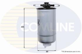 COMLINE EFF130 - FILTRO COMBUSTIBLE COMLINE