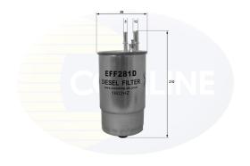 COMLINE EFF281D - FILTRO COMBUSTIBLE COMLINE