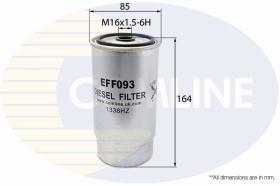 COMLINE EFF093 - FILTRO COMBUSTIBLE COMLINE