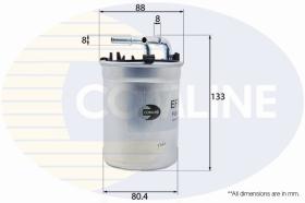 COMLINE EFF226 - FILTRO COMBUSTIBLE COMLINE - SUST.  EFF320D