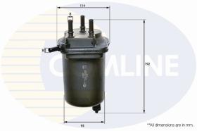 COMLINE EFF164 - FILTRO COMBUSTIBLE COMLINE - SUST.  EFF165