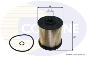 COMLINE EFF342D - FILTRO COMBUSTIBLE COMLINE -
