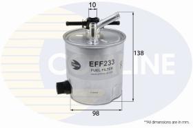 COMLINE EFF233 - FILTRO COMBUSTIBLE COMLINE