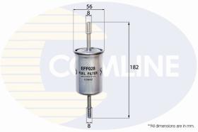 COMLINE EFF028 - FILTRO COMBUSTIBLE COMLINE - SUST.  EFF188