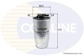 COMLINE EFF094 - FILTRO COMBUSTIBLE COMLINE