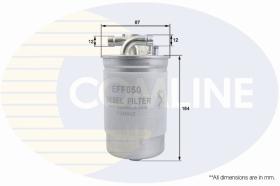 COMLINE EFF050 - FILTRO COMBUSTIBLE COMLINE