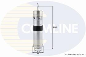 COMLINE EFF229 - FILTRO COMBUSTIBLE COMLINE