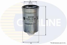 COMLINE EFF104 - FILTRO COMBUSTIBLE COMLINE