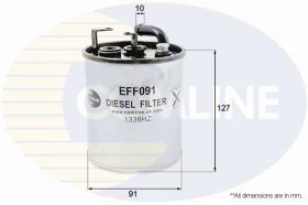 COMLINE EFF091 - FILTRO COMBUSTIBLE COMLINE