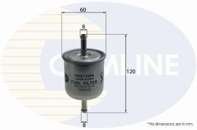 COMLINE CNS13004 - FILTRO COMBUSTIBLE COMLINE - SUST.  EFF117