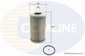 COMLINE EFF236 - FILTRO COMBUSTIBLE COMLINE