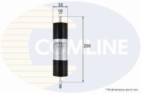 COMLINE EFF231 - FILTRO COMBUSTIBLE COMLINE