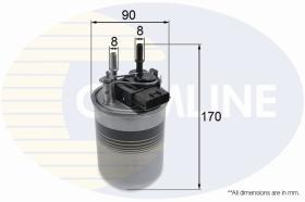 COMLINE EFF325D - FILTRO COMBUSTIBLE COMLINE