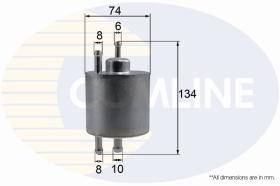 COMLINE EFF068 - FILTRO COMBUSTIBLE COMLINE