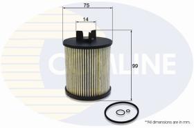 COMLINE EFF208 - FILTRO COMBUSTIBLE COMLINE