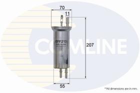 COMLINE EFF213 - FILTRO COMBUSTIBLE COMLINE