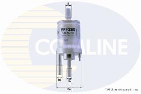 COMLINE EFF268 - FILTRO COMBUSTIBLE COMLINE