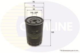 COMLINE EOF036 - FILTRO ACEITE COMLINE