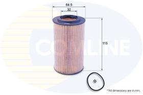 COMLINE EOF031 - OIL FILTER - ELEMENT