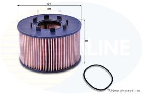 COMLINE EOF082 - OIL FILTER - ELEMENT