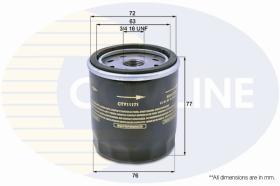 COMLINE CTY11171 - FILTRO ACEITE COMLINE - SUST.  EOF233