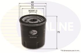 COMLINE EOF042 - FILTRO ACEITE COMLINE