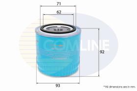 COMLINE CNS11701 - FILTRO ACEITE COMLINE - SUST.  EOF009