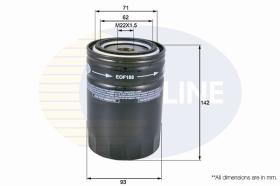 COMLINE EOF188 - FILTRO ACEITE COMLINE