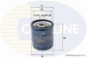 COMLINE EOF003 - FILTRO ACEITE COMLINE