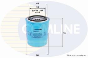 COMLINE CNS11215 - FILTRO ACEITE COMLINE - SUST.  EOF164