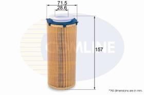 COMLINE EOF225 - FILTRO ACEITE COMLINE -