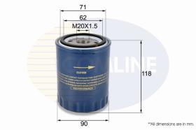 COMLINE EOF058 - FILTRO ACEITE COMLINE