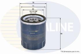 COMLINE EOF076 - FILTRO ACEITE COMLINE