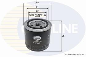 COMLINE EOF026 - FILTRO ACEITE COMLINE - SUST.  CHN11600