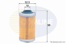 COMLINE EOF234 - FILTRO ACEITE COMLINE -