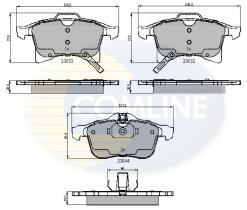COMLINE CBP31307 - PASTILLAS DE FRENO COMLINE