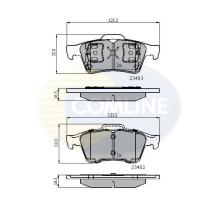 COMLINE CBP0946 - PASTILLAS DE FRENO COMLINE - SUST.  CBP01153