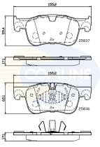 COMLINE CBP02246 - PASTILLAS DE FRENO COMLINE