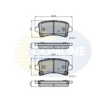 COMLINE CBP31795 - PASTILLAS DE FRENO COMLINE