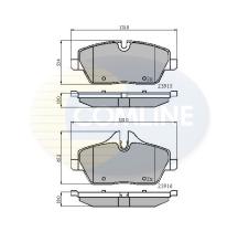 COMLINE CBP01531 - PASTILLAS DE FRENO COMLINE