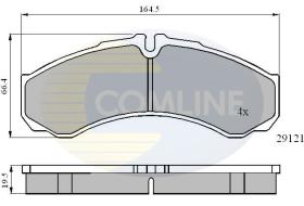 COMLINE CBP0931 - PASTILLAS DE FRENO COMLINE