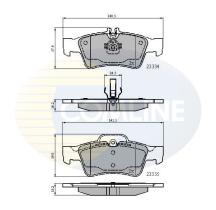 COMLINE CBP01118 - PASTILLAS DE FRENO COMLINE