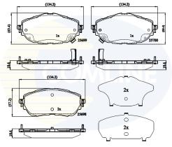 COMLINE CBP32207 - PASTILLAS DE FRENO COMLINE