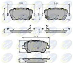 COMLINE CBP3984 - PASTILLAS DE FRENO COMLINE