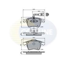 COMLINE CBP11311 - PASTILLAS DE FRENO COMLINE