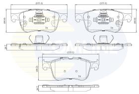 COMLINE CBP32462 - PASTILLAS DE FRENO COMLINE