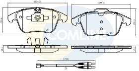 COMLINE CBP22002 - PASTILLAS DE FRENO COMLINE