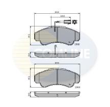 COMLINE CBP11041 - PASTILLAS DE FRENO COMLINE