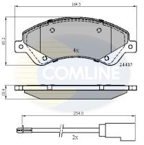 COMLINE CBP21511 - PASTILLAS DE FRENO COMLINE